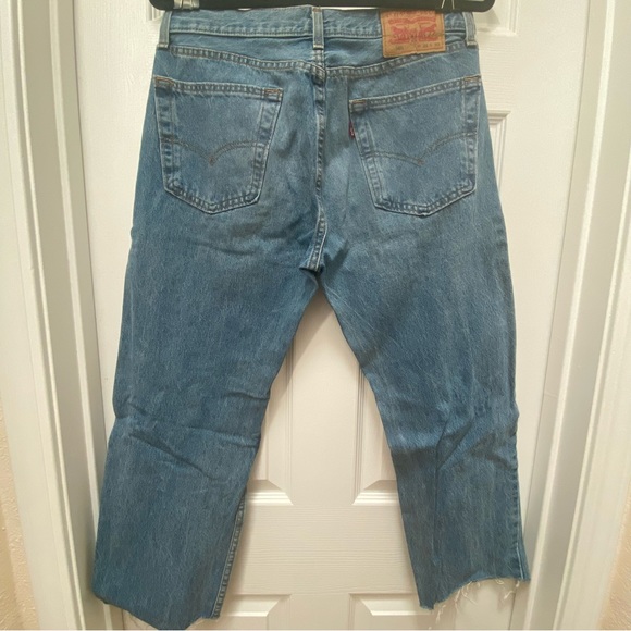 Levis 505 Straight Leg Jeans Petite Length - Picture 5 of 5